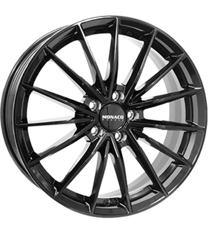 MONACO WHEELS Grand Prix 14 Gloss Black 8,00x18 5x112,00 ET45,00