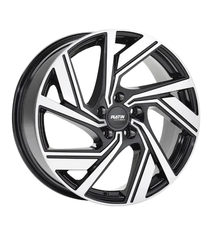 PLATIN Wheels P 114 Black Polished 8,00x19 5x112,00 ET45,00