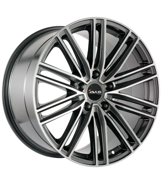 AVUS Racing AC-M08 - Anthracite Polished 9,00x20 5x112,00 ET33,00