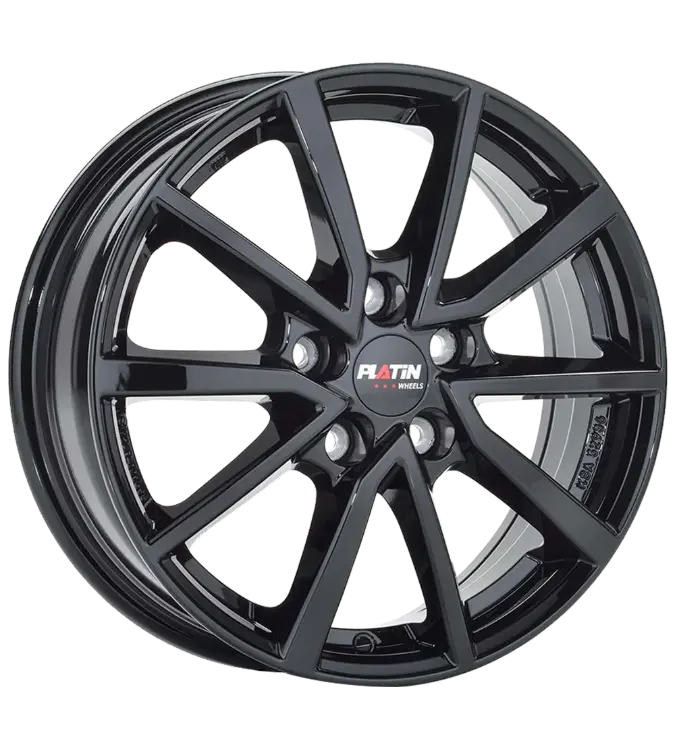 PLATIN Wheels P 95 Black Gloss 6,50x16 5x100,00 ET40,00