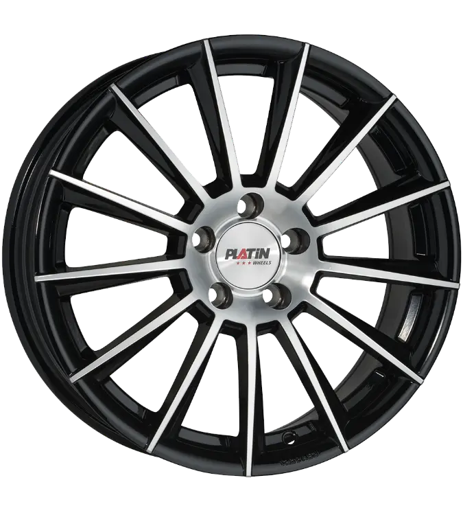 PLATIN Wheels P 74 Black Polished 7,50x18 5x112,00 ET51,00