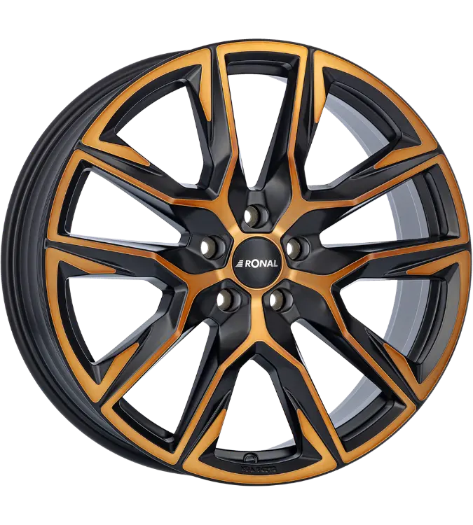 Ronal R71 Jetblack Copper Matt 10,50x21 5x130,00 ET64,00