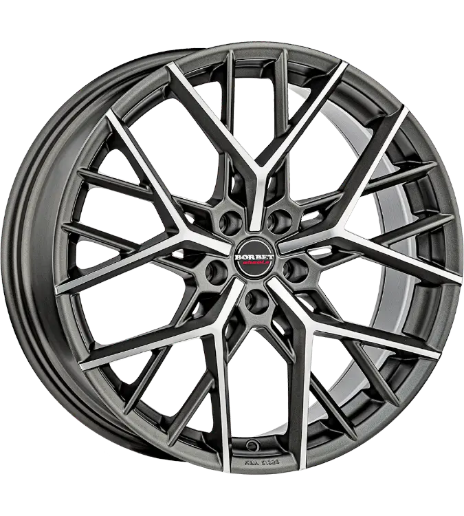 Borbet BY titan polished 8,50x21 5x114,30 ET35,00