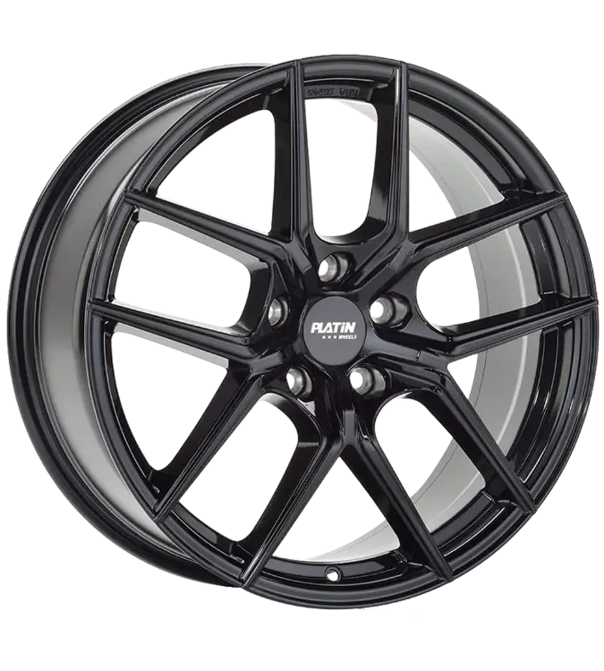 PLATIN Wheels P 122 Black Gloss 7,00x17 5x108,00 ET40,00