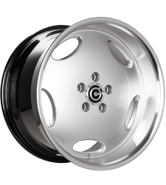 Carbonado Vintage Diamond Hyper Silver Lip Polished 9,50x18 5x112,00 ET35,00