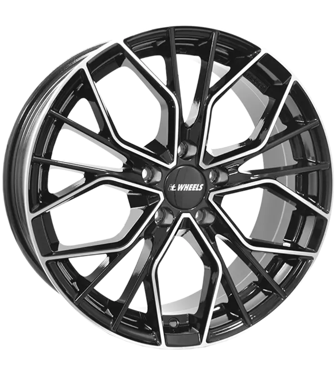 itWHEELS Tiara Black Polished 8,50x20 5x112,00 ET45,00
