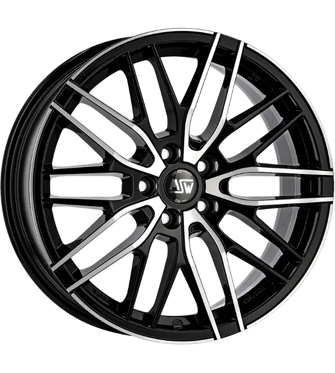 MSW 72 Black Polished 8,00x18 5x112,00 ET42,00