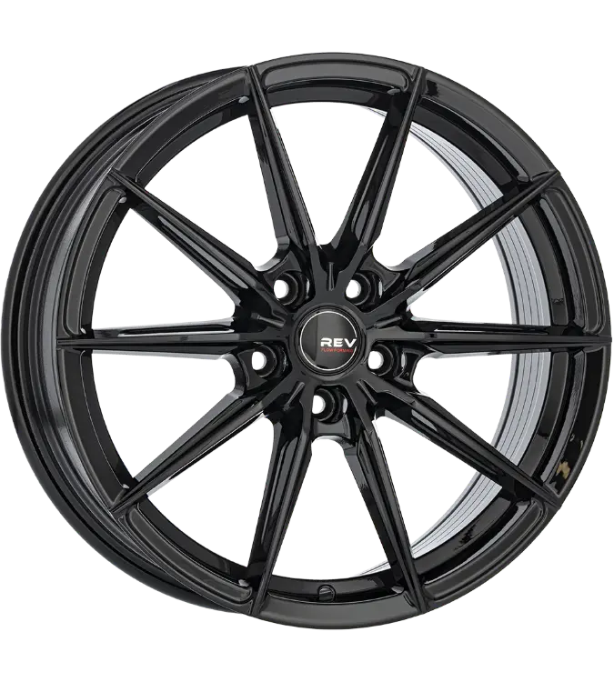 REVATIVO Nova FF Gloss Black 8,00x18 5x112,00 ET45,00