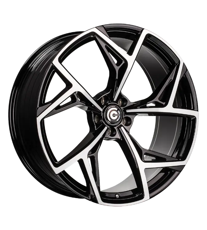 Carbonado Blaster Black Polished 9,50x22 5x112,00 ET25,00