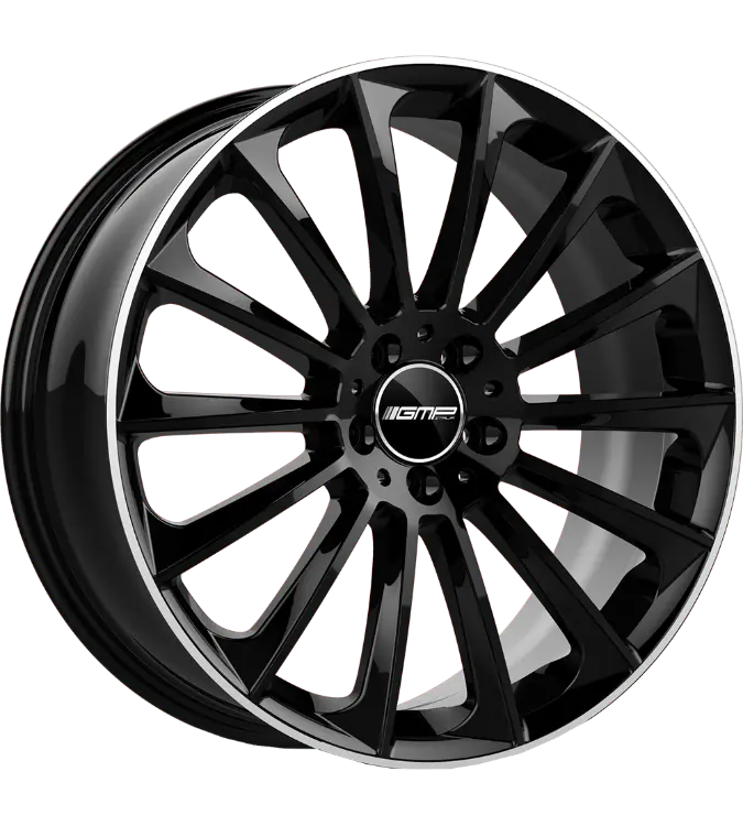 GMP Italia STELLAR Black Diamond Lip 9,00x22 5x108,00 ET38,00