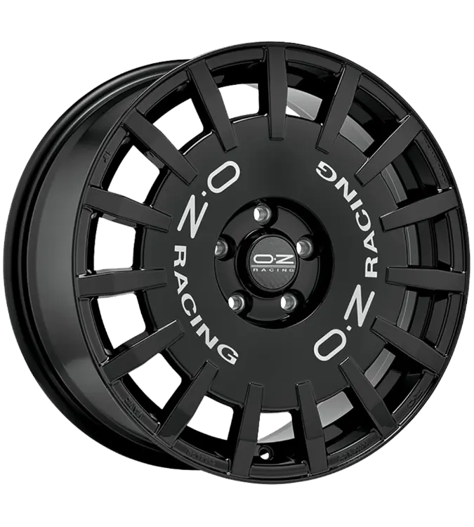 OZ RALLY RACING GLOSS BLACK 7,00x17 5x100,00 ET35,00