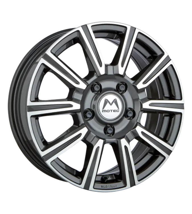 MOTEC Wheels WM1-VANTASTIC Grey Polished 7,00x17 6x130,00 ET50,00