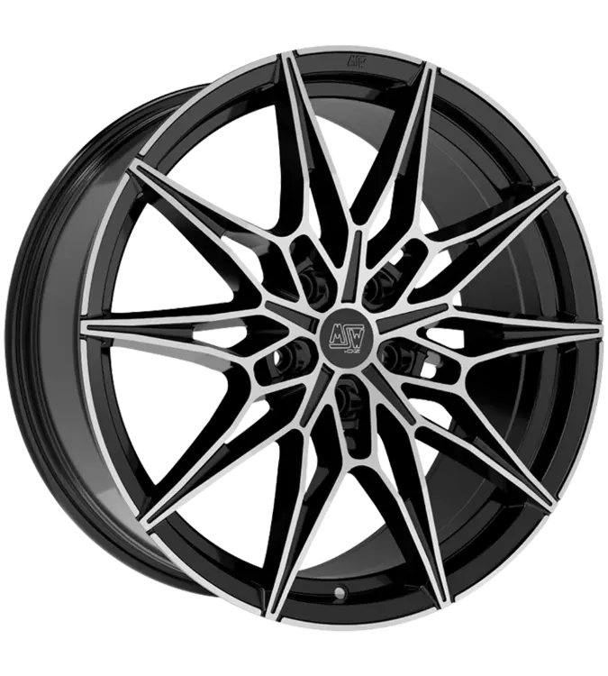 MSW 75 Black Polished 8,00x19 5x120,00 ET45,00