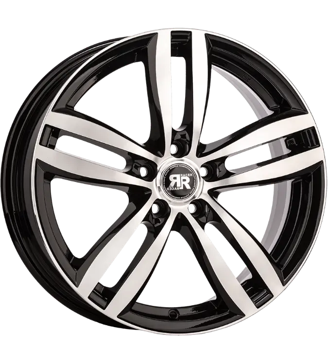 Racer TARGET Black Polished 7,50x18 5x108,00 ET55,00