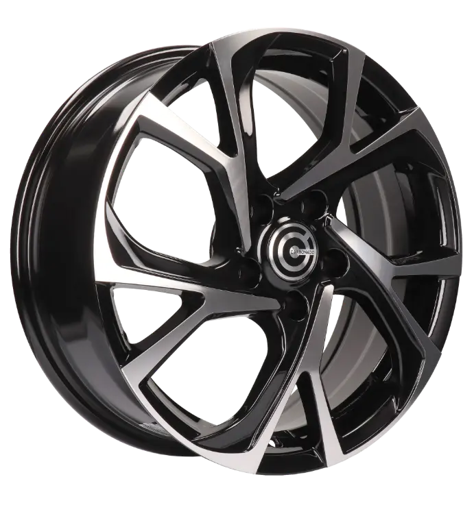 Carbonado Tokio Black Polished 8,00x18 5x114,30 ET40,00
