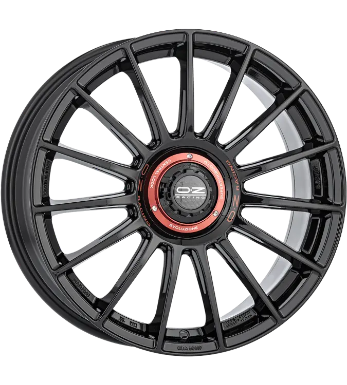 OZ SUPERTURISMO EVOLUZIONE GLOSS BLACK 8,50x19 5x112,00 ET44,00