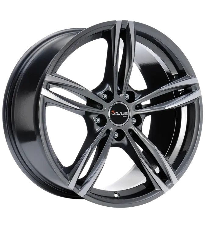 AVUS Racing AC-MB3 - Anthracite Polished 8,00x18 5x120,00 ET34,00