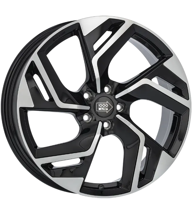 Mille Miglia MM1031 Black Polished 7,50x18 5x108,00 ET45,00