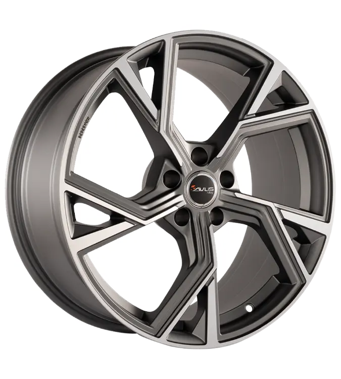 AVUS Racing AF20 - Matt Anthracite Polished 8,50x20 5x112,00 ET20,00