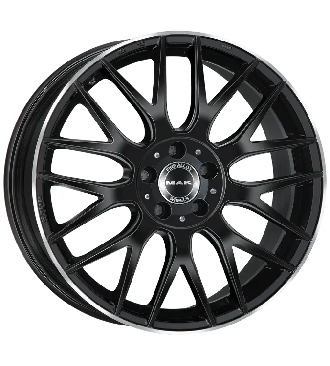 MAK Arrow Black Mirror Lip 10,00x21 5x112,00 ET22,00