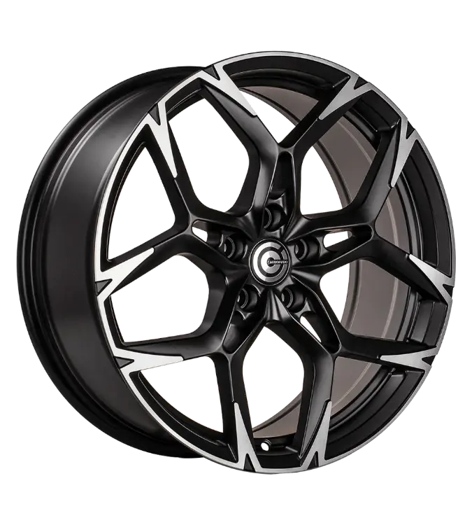 Carbonado Monster Matt Black Polished 8,00x18 5x112,00 ET40,00
