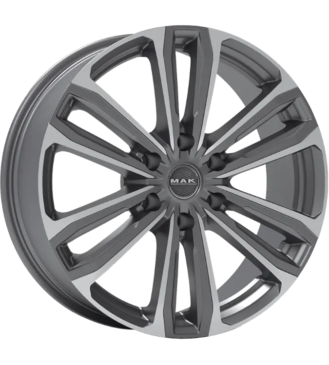 MAK Safari 6 Gun Metallic Mirror 7,50x17 6x139,70 ET50,00