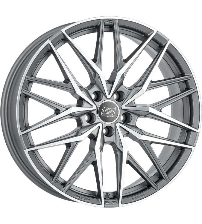 MSW 50 Grey Polished 9,50x21 5x112,00 ET22,00