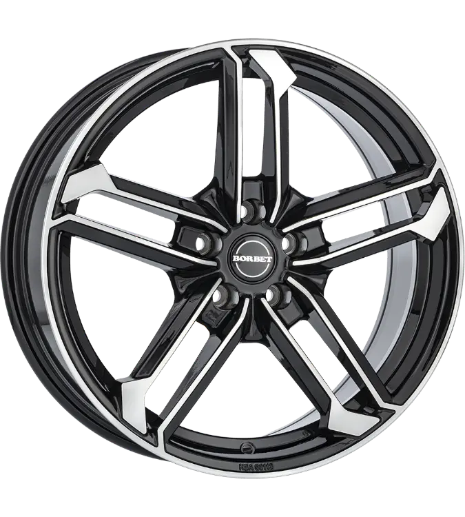 Borbet ATX black polished 8,00x19 5x114,30 ET50,00