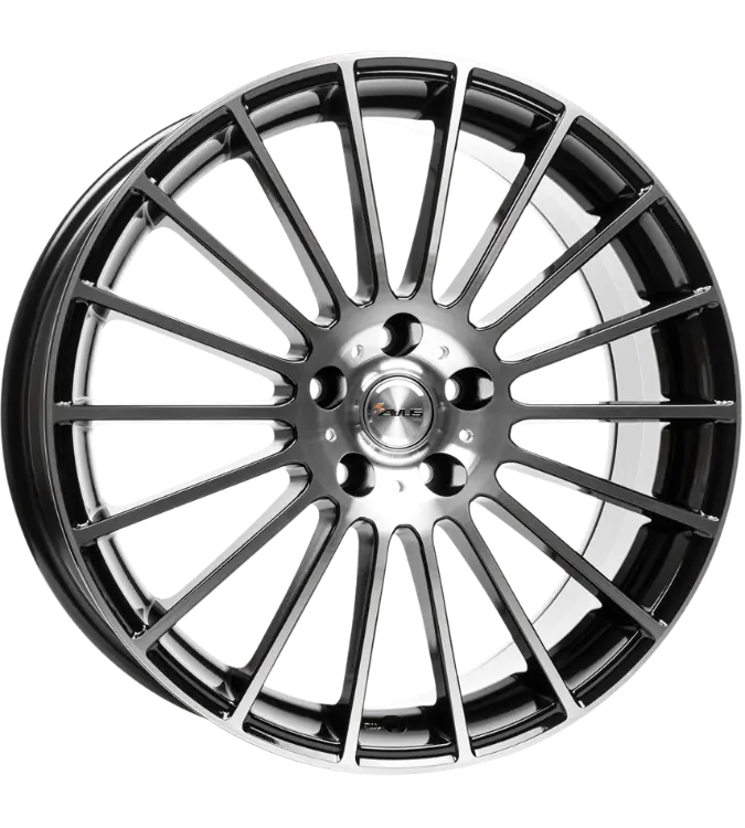 AVUS Racing AC-M03 - Black polished 7,00x17 4x98,00 ET35,00