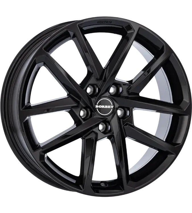 Borbet N black glossy 6,50x17 5x112,00 ET46,10