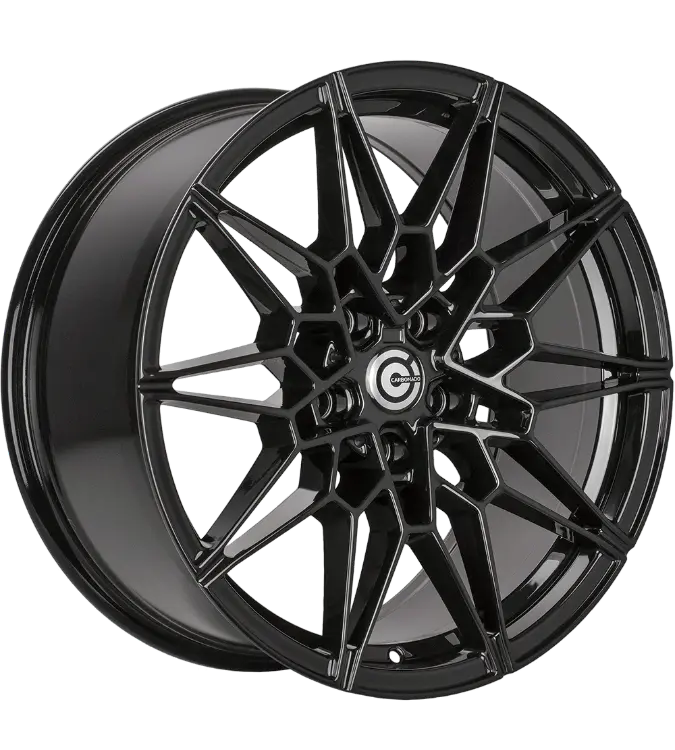 Carbonado Solid Black Glossy 8,00x19 5x112,00 ET28,00
