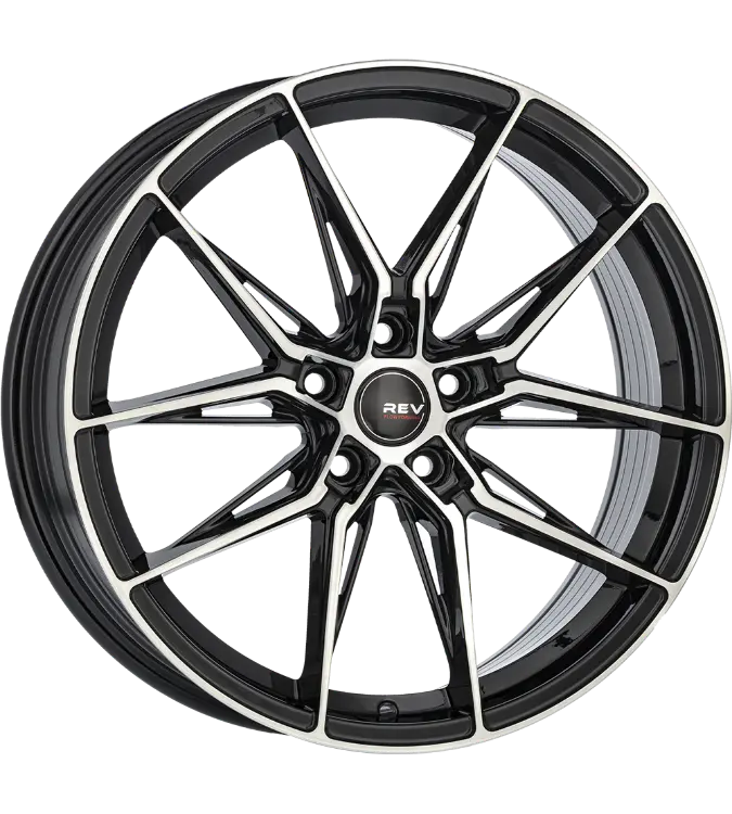REVATIVO Pulsar FF Black Polished 8,00x18 5x112,00 ET35,00