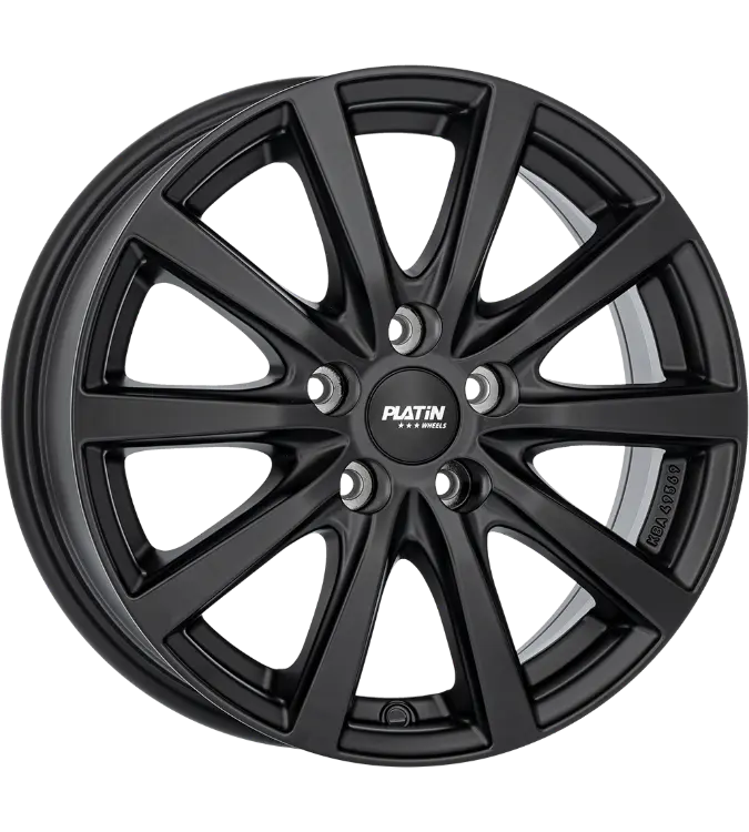 PLATIN Wheels P 69 Matt Black 7,00x17 5x112,00 ET48,10