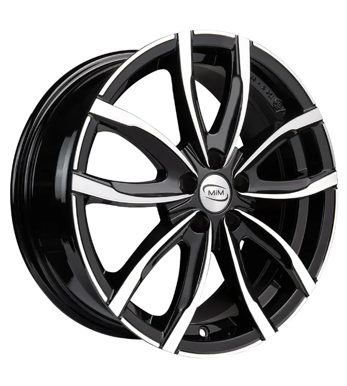 MIM EVO001 Black Polished 7,00x17 5x110,00 ET35,00