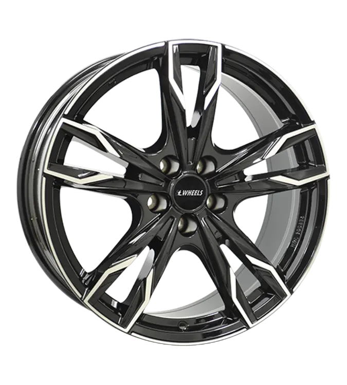 itWHEELS Gina Black Polished 8,00x18 5x112,00 ET49,00