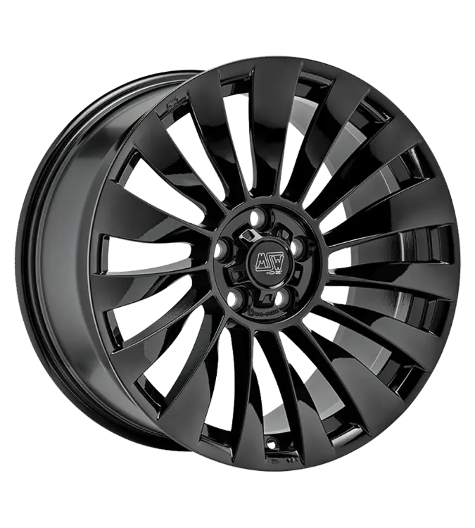 MSW 37T Gloss Black 9,50x20 5x114,30 ET45,00