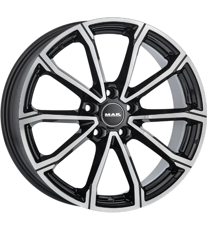 MAK DaVinci Black Mirror 7,00x17 5x112,00 ET40,00