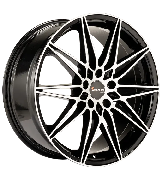 AVUS Racing AC-MB5 - Black Polished 8,50x19 5x112,00 ET47,00