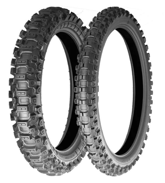 Bridgestone Battlecross X31 110/90-19 62 M TT CASTLE BLOCK, COOLING FIN