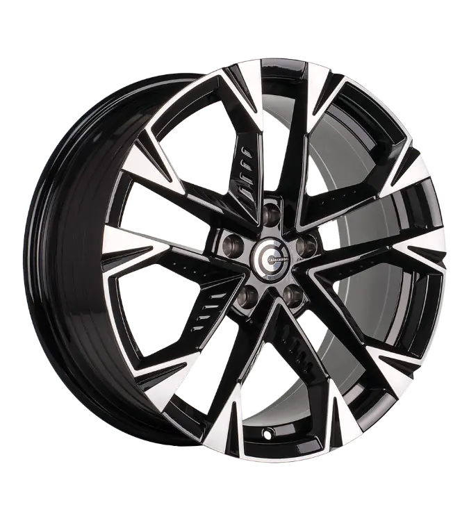 Carbonado Trip Black Polished 8,00x18 5x112,00 ET40,00