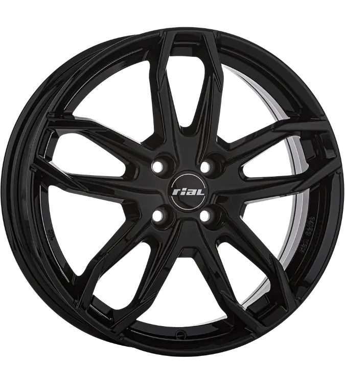 RIAL Lucca Black Gloss 6,50x16 4x108,00 ET32,00