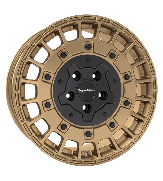 SuperMetal Rig Bronze Black matt 7,50x17 5x120,00 ET48,00