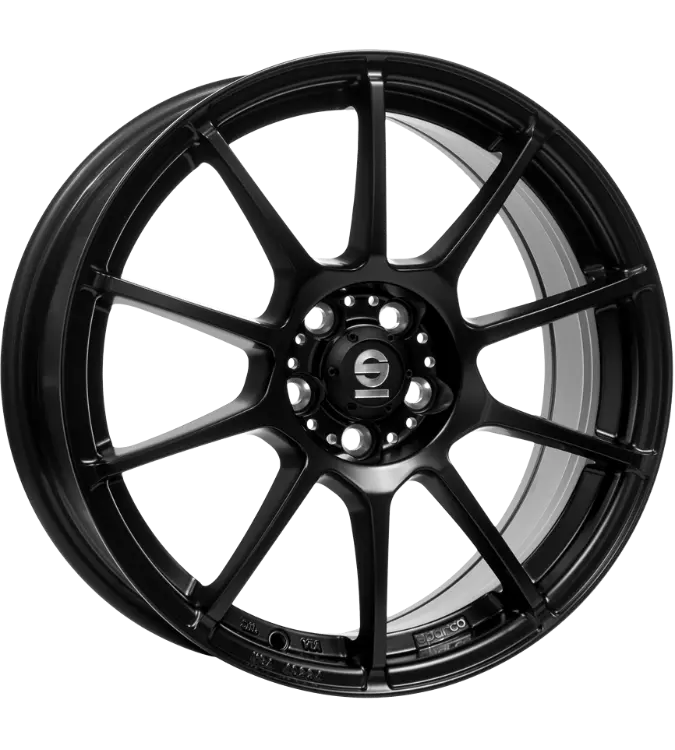 Sparco Assetto Gara Matt Black 7,50x17 5x114,30 ET45,00