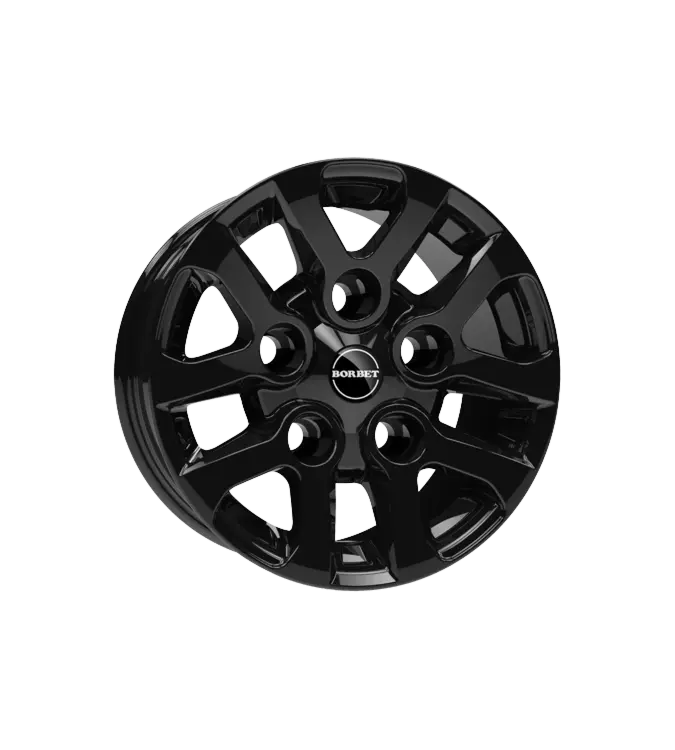 Borbet LD black 8,00x16 5x165,10 ET5,00