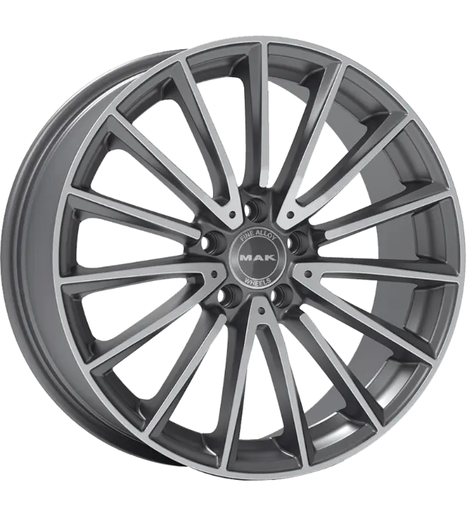 MAK Komet Gun Metallic Mirror 9,00x18 5x112,00 ET50,00