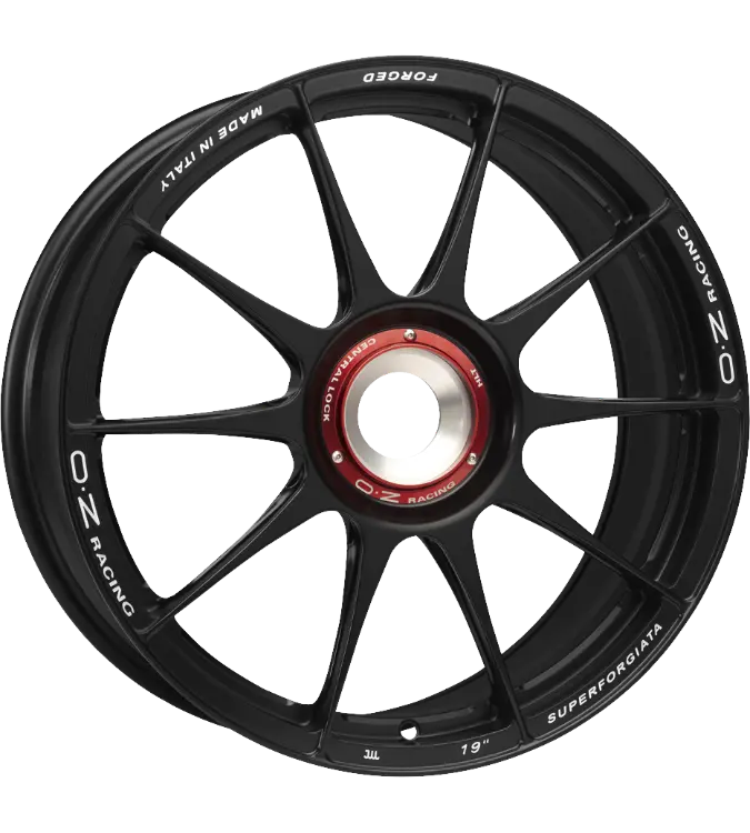 OZ SUPERFORGIATA CL MATT BLACK 12,00x21 1x0,00 ET45,00