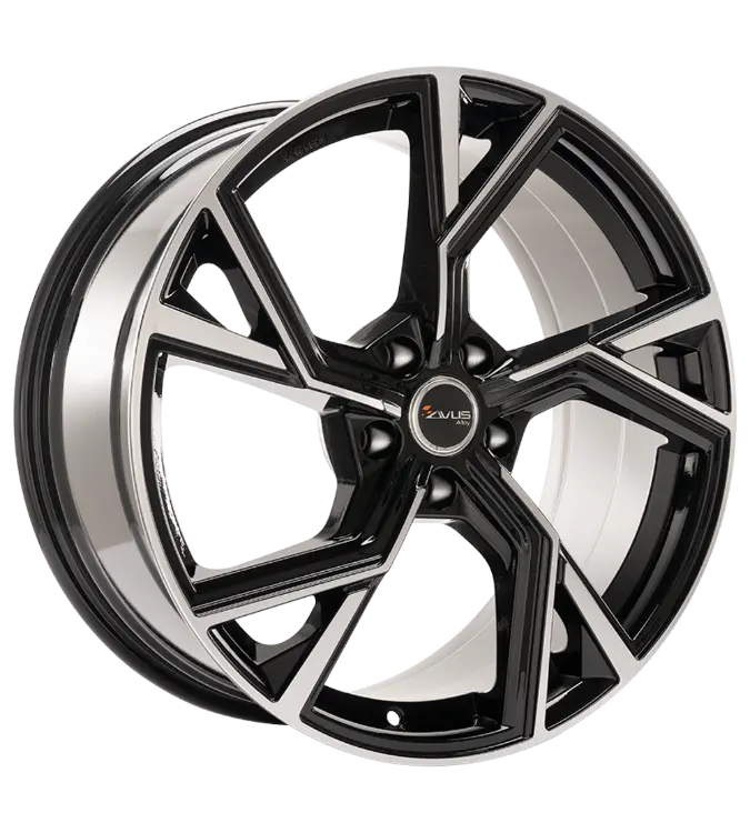 AVUS Racing AF20 - Black Polished 9,50x21 5x112,00 ET31,00