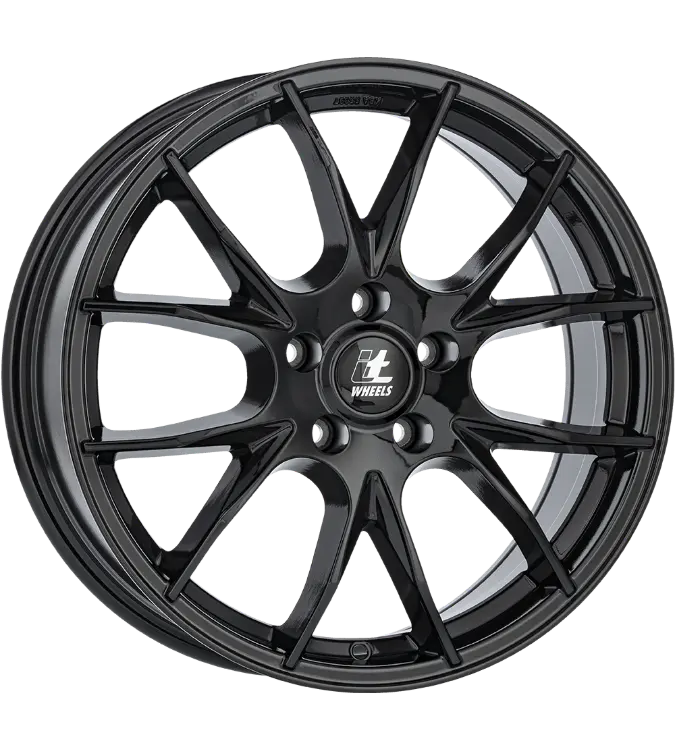 itWHEELS Kira Gloss Black 7,50x18 5x100,00 ET45,00