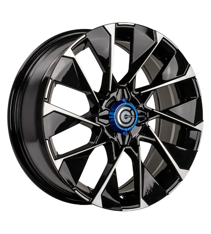 Carbonado Rise Black Polished 7,00x17 4x100,00 ET37,00