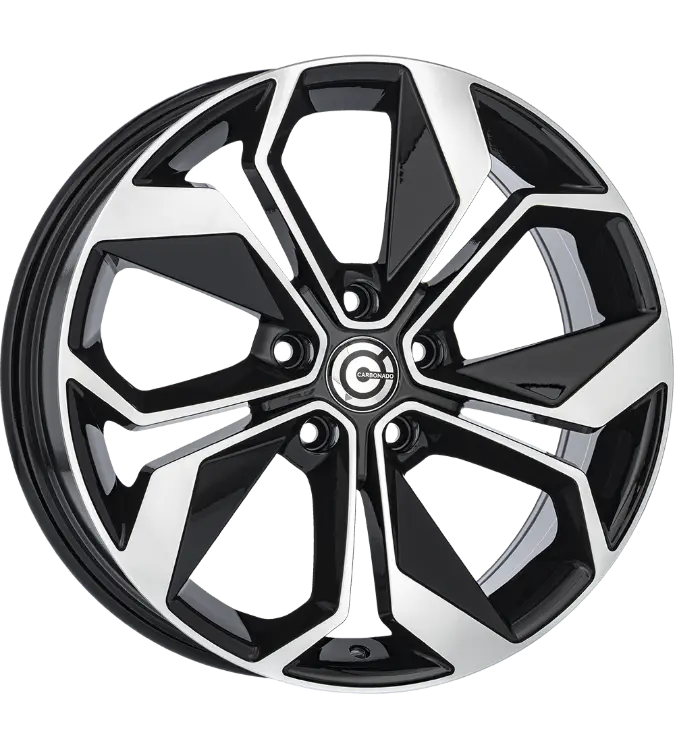 Carbonado Raptor Black Polished 7,00x17 5x114,30 ET45,00